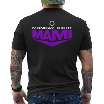 Monday Night Mami Men's T-shirt Back Print - Seseable