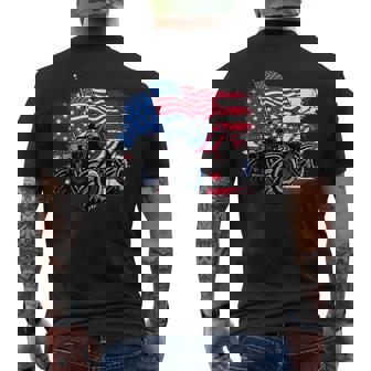 Monster Truck 4Th Of July Boys American Flag Men Usa Usa Funny Gifts Mens Back Print T-shirt | Mazezy