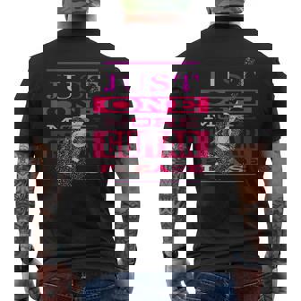 More Guitars Please Please More Guitars Guitar Lover Mens Back Print T-shirt - Thegiftio