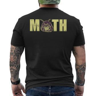 Moth Insect Lover Meme Night Lights Lamp Gift Meme Funny Gifts Mens Back Print T-shirt | Mazezy