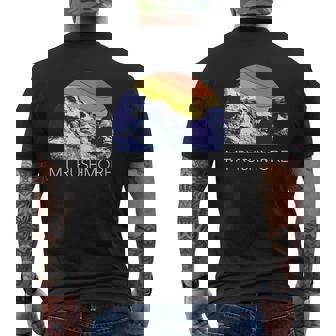 Mount Rushmore Black Hills South Dakota National Park Men's T-shirt Back Print - Thegiftio