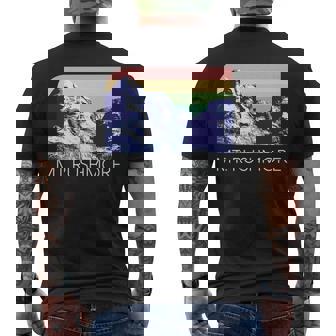 Mount Rushmore Black Hills South Dakota National Park Men's T-shirt Back Print - Thegiftio