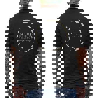 Mute Button Saving Jobs Every Day Funny Call Center Design Mens Back Print T-shirt | Mazezy