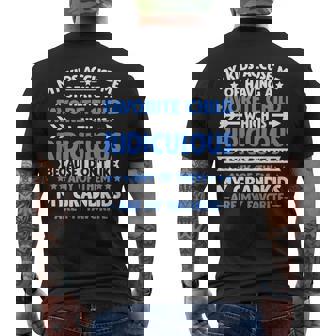 My Kids Accuse Me Of Having A Favorite Child My Grandkids Mens Back Print T-shirt | Mazezy