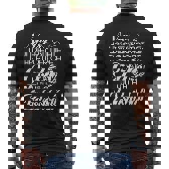 Never Underestimate A Girl Funny Basketball Basketball Funny Gifts Mens Back Print T-shirt | Mazezy