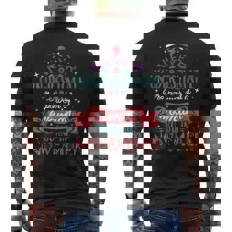 Never Underestimate A Woman Born In November Mens Back Print T-shirt | Seseable UK