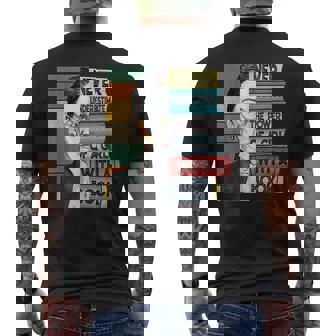 Never Underestimate Power Of Girl With Book Rbg Ruth Mens Back Print T-shirt | Mazezy