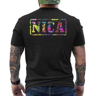 Nica Nicaragua Pride Nicaraguan Men's T-shirt Back Print