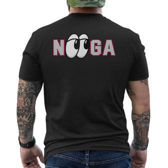 Nooga Nooga Chattanooga State Baseball Sports Men's T-shirt Back Print | Mazezy