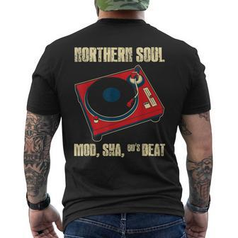 Northern Soul 60'S Beat Music T Ideas Men's T-shirt Back Print | Mazezy