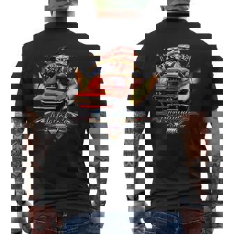 Nostalgia Funny Car American Drag Racing Racing Funny Gifts Mens Back Print T-shirt | Mazezy