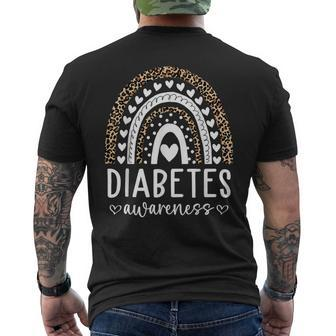 In November We Wear Blue Diabetes Awareness Month Men's T-shirt Back Print | Mazezy AU