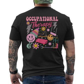 Occupational Therapy -Ot Therapist Ot Month Idea Men's T-shirt Back Print - Seseable