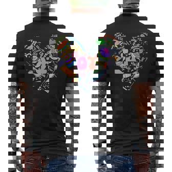 Occupational Therapy Ot Therapist Heart Inspire Ot Month Mens Back Print T-shirt - Seseable