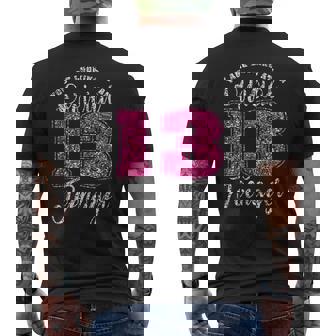 Official Nager 13 Years Old 13Th Birthday Boys Girl Mens Back Print T-shirt | Mazezy