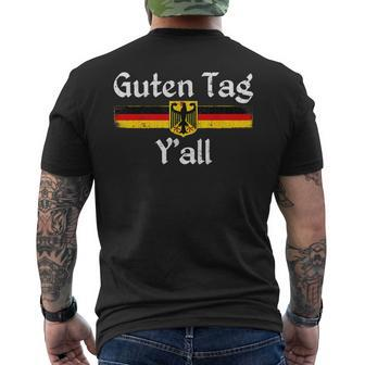 Oktoberfest Prost Guten Tag Y'all Men's T-shirt Back Print