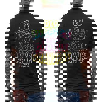 Old Hippies Make Groovy Grandpas Grandparents Day Men's T-shirt Back Print - Thegiftio UK