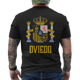 Oviedo Spain Spanish Espana Men's T-shirt Back Print | Mazezy
