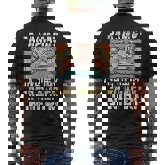 Pajamas No Pro Gamer Funny Video Games Boys Ns Gaming Mens Back Print T-shirt | Seseable UK