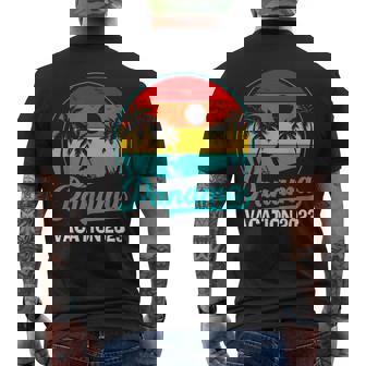 Panama City 2023 Beach Matching Family Vacation Trip Mens Back Print T-shirt - Thegiftio