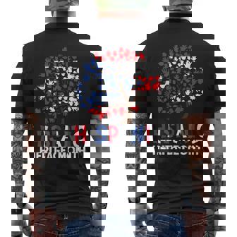 Hispanic Heritage Celebration Puerto Rico Tree Heritage Men's T-shirt Back Print | Mazezy