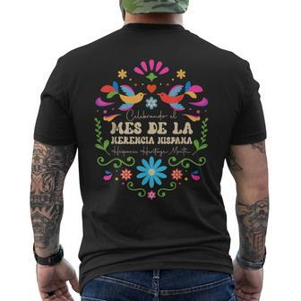 Hispanic Heritage Month Mes De La Herencia Hispana Latino Men's T-shirt Back Print | Mazezy