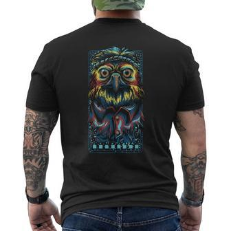 Patriotic America Eagle Gift For Lover Eagles Or 4Th Of July Mens Back Print T-shirt | Mazezy