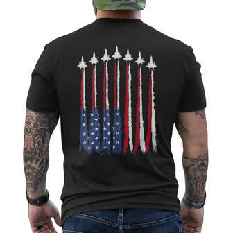 Patriotic For Men 4Th Of July For Men Usa Mens Back Print T-shirt | Mazezy