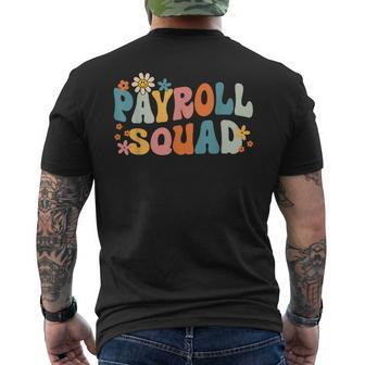Payroll Specialist Coworkers Human Resources Finance Hr Men's T-shirt Back Print - Seseable