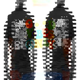 Peace Sign Love 60S 70S Tie Dye Hippie Costume Men's T-shirt Back Print - Monsterry