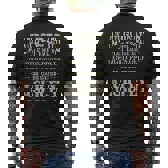 Personalized Birthday Wear Idea For Person Named Ashley Men's T-shirt Back Print | Mazezy
