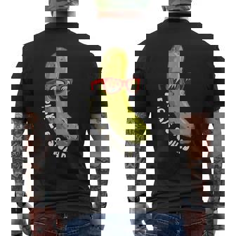 Pickle Squad - Funny Dill With It Team Pickles Lover Mens Back Print T-shirt - Thegiftio UK