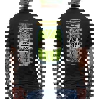 Pickle Squad - Funny Pickles Lover Dill With It Mens Back Print T-shirt - Thegiftio