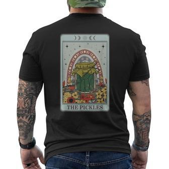The Pickles Tarot Card Men's T-shirt Back Print - Seseable