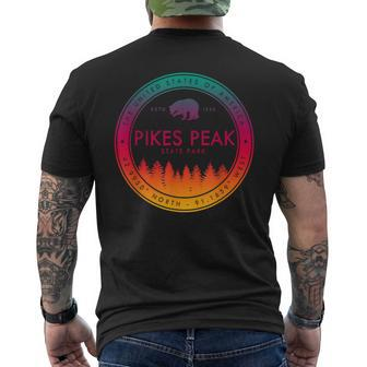 Pikes Peak State Park Iowa Ia Men's T-shirt Back Print | Mazezy