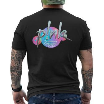 Pink Summer Carnival 2023 Summer Carnival 2023 Mens Back Print T-shirt - Monsterry