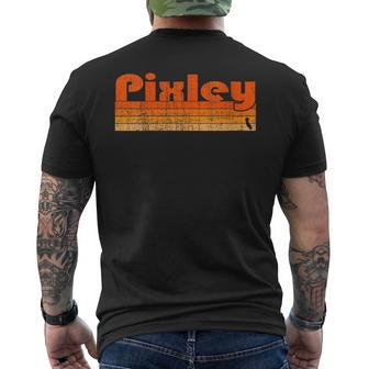 Pixley California Retro 80S Style Men's T-shirt Back Print | Mazezy