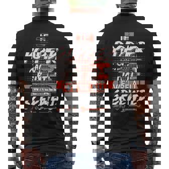 Popper Grandpa Gift If Popper Cant Fix It Were All Screwed Mens Back Print T-shirt - Seseable