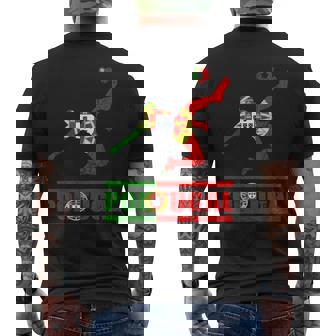 Portuguese Flag Portugal Soccer Portuguese Pride Portugal Mens Back Print T-shirt | Mazezy