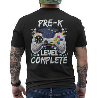 Pre K Level Complete Gamer Class Of 2023 Graduation  Mens Back Print T-shirt