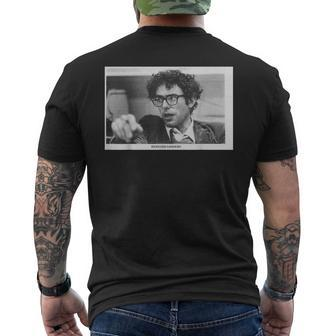 President Bernie Sanders Young In University Mens Back Print T-shirt | Mazezy