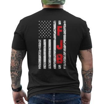 Pro America Usa Us Flag Fjb Funny Saying Quote Vintage Usa Funny Gifts Mens Back Print T-shirt | Mazezy AU