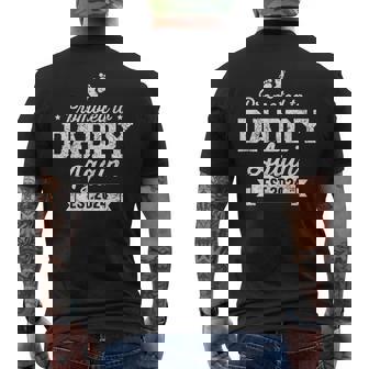 Promoted To Daddy 2024 Again Fathers Day Soon To Be Dad Men's T-shirt Back Print - Monsterry