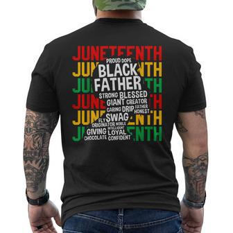 Proud Dad Baba Papa Fathers Fathers Day Mens Back Print T-shirt - Thegiftio UK