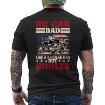 Rc Car Dad Funny Rc Car Racing Funny Gifts For Dad Mens Back Print T-shirt | Mazezy