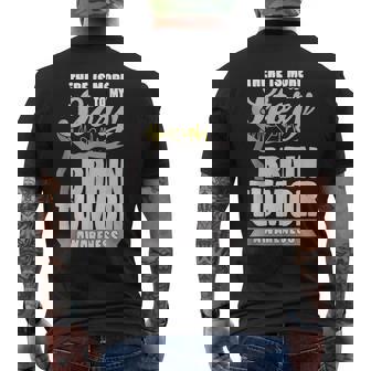 There Is More To My Story Brain Tumor Awareness Support Men's T-shirt Back Print - Thegiftio