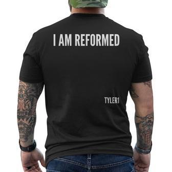 I Am Reformed Tyler1 Men's T-shirt Back Print | Mazezy