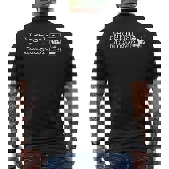 Regional Manager Assistant To The Regional Manager Matching Mens Back Print T-shirt | Mazezy
