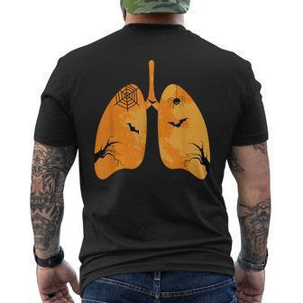 Respiratory Therapist Halloween Spooky Costume Men's T-shirt Back Print - Thegiftio UK