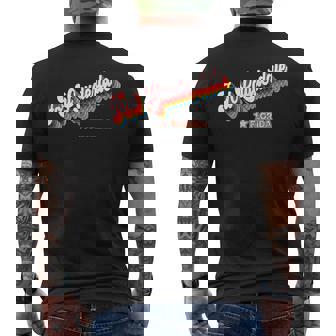 Retro 80S Fort Lauderdale Florida Fl Mens Back Print T-shirt | Mazezy